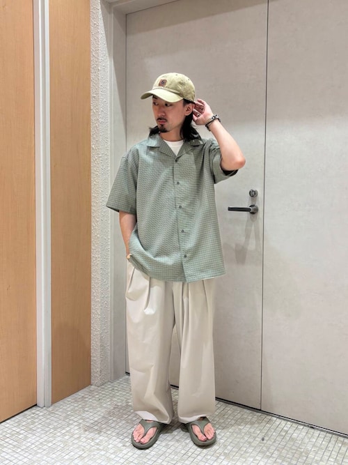 撥水UVカットウエストドロータックパンツ