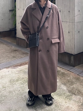 「アイテム（バッグ）」を使った、Ryot@さん（メンズ・159cm）の秋コーディネート