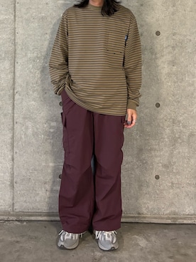 「アイテム（トップス）」を使った、Ryot@さん（メンズ・159cm）の秋コーディネート
