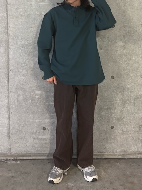 セール】カノコルーズロングスリーブポロシャツ（ポロシャツ）｜SENSE
