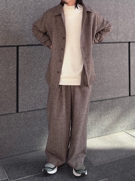 「アイテム（パンツ）」を使った、Ryot@さん（メンズ・159cm）の冬コーディネート