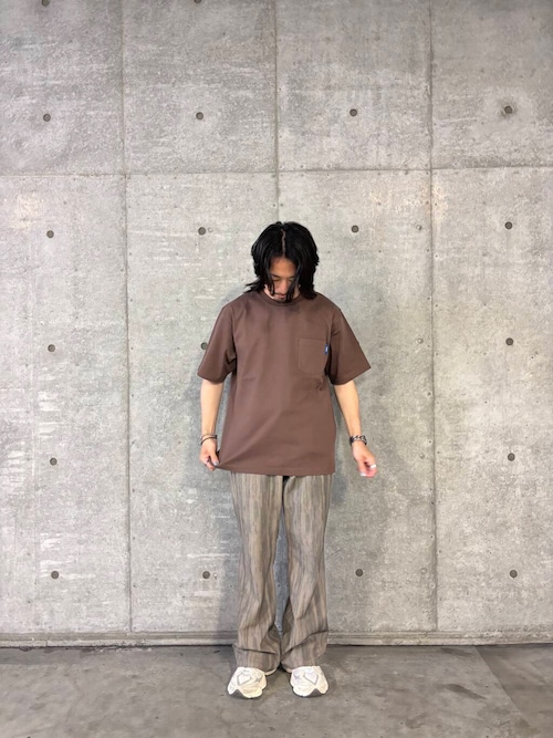 『WEB限定』『ユニセックス』ピスネーム付きポケットショートスリーブTシャツ