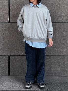 「アイテム（トップス）」を使った、Ryot@さん（メンズ・159cm）の冬コーディネート