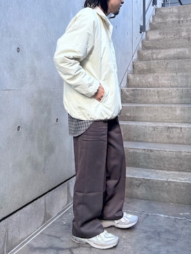 「アイテム（ブルゾン）」を使った、Ryot@さん（メンズ・159cm）の秋コーディネート