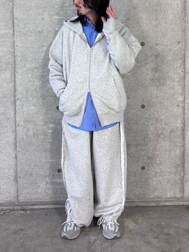 「アイテム（パーカー）」を使った、Ryot@さん（メンズ・159cm）の秋コーディネート