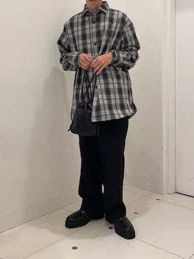 「センスオブプレイス 」｜Ryot@さん（メンズ・159cm）の秋コーディネート