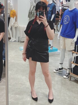 吹雪あみさんのコーディネート