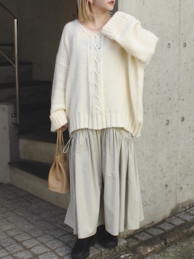 fujiさん(レディース・154cm)の冬コーディネート