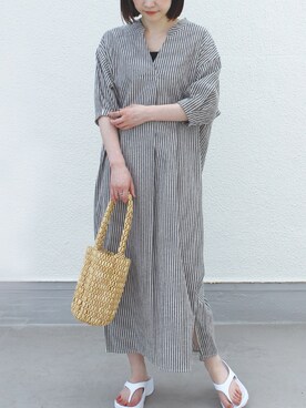 fujiさん（レディース・154cm）の夏コーディネート