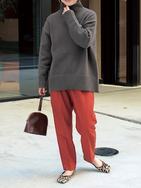 fujiさん（レディース・154cm）の秋コーディネート