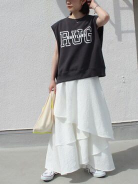 fujiさん(レディース・154cm)の春コーディネート