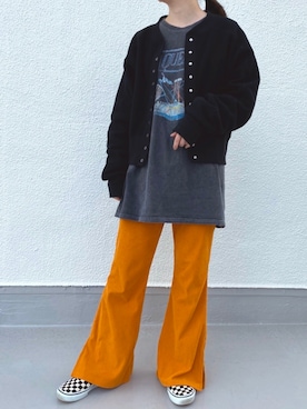 fujiさん（レディース・154cm）の冬コーディネート