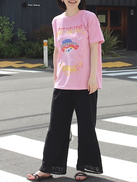 fujiさん（レディース・154cm）の春コーディネート