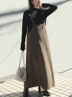 fujiさん（レディース・154cm）の秋コーディネート