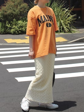 fujiさん（レディース・154cm）の夏コーディネート