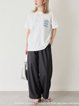 「GOOD ROCK SPEED（グッドロックスピード）のアイテム」を使った、fujiさん（レディース・154cm）の夏コーディネート