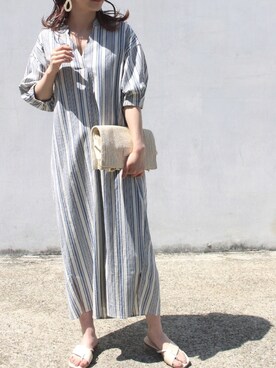 fujiさん（レディース・154cm）の春コーディネート