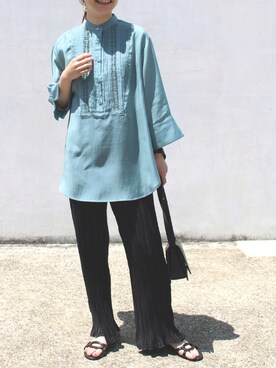 ドレスシャツ のレディース人気ファッションコーディネート Wear