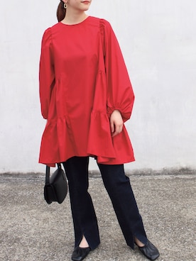 fujiさん（レディース・154cm）の夏コーディネート