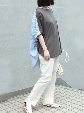 fujiさん（レディース・154cm）の夏コーディネート