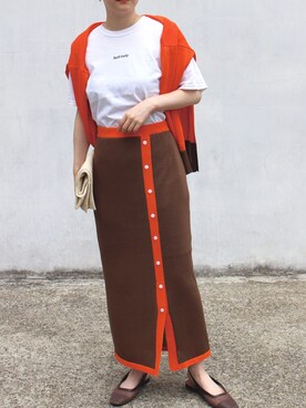 fujiさん（レディース・154cm）の夏コーディネート