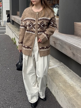 「lit（リット）のアイテム」を使った、fujiさん（レディース・154cm）の秋コーディネート