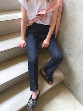 fujiさん（レディース・154cm）の夏コーディネート