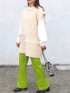 fujiさん（レディース・154cm）の秋コーディネート