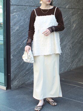 fujiさん（レディース・154cm）の夏コーディネート