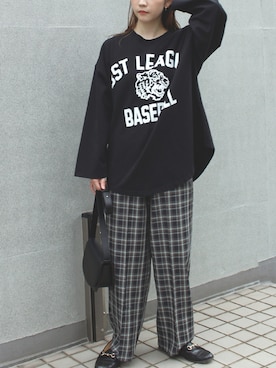 fujiさん（レディース・154cm）の秋コーディネート