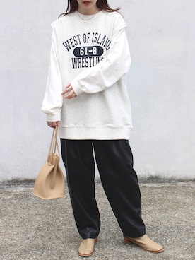 fujiさん（レディース・154cm）の秋コーディネート