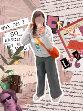 「Ne-net（ネネット）のアイテム」を使った、ハンナHannah さん（レディース・160cm）の冬コーディネート