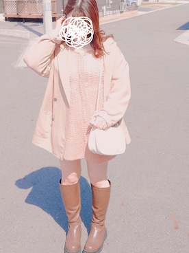 まっつんさん（レディース・158cm）の春コーディネート