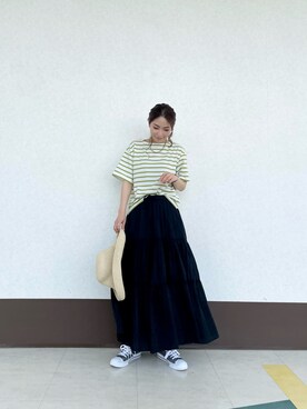 RISA HARADAさん(レディース・165cm)の春コーディネート