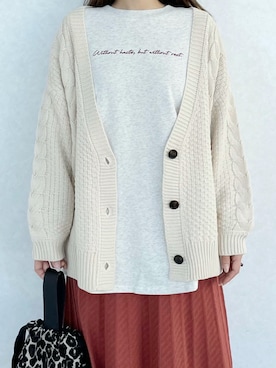 RISA HARADAさん（レディース・165cm）の秋コーディネート