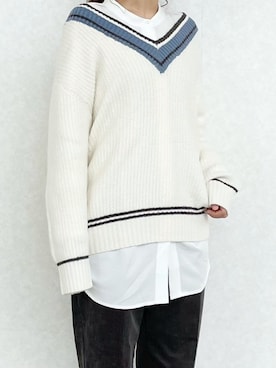 RISA HARADAさん（レディース・165cm）の冬コーディネート