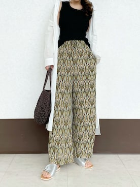 RISA HARADAさん（レディース・165cm）の夏コーディネート