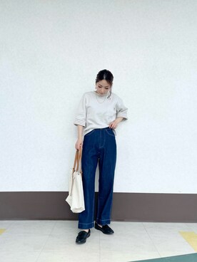 RISA HARADAさん（レディース・165cm）の春コーディネート