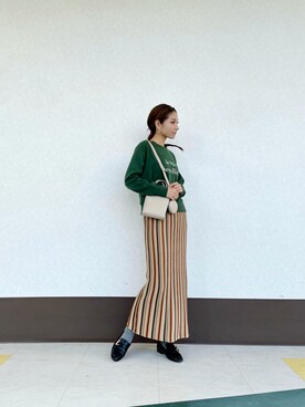 RISA HARADAさん（レディース・165cm）の冬コーディネート