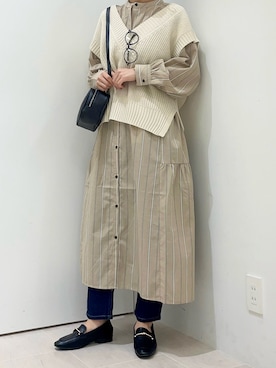 RISA HARADAさん(レディース・165cm)の秋コーディネート