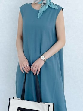「Te chichi TERRASSE」｜RISA HARADAさん（レディース・165cm）の春コーディネート