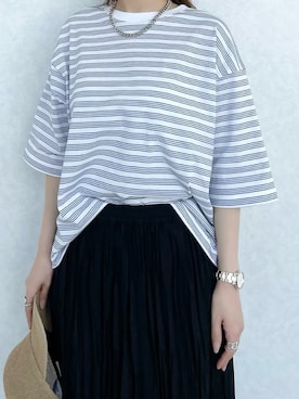 RISA HARADAさん（レディース・165cm）の夏コーディネート