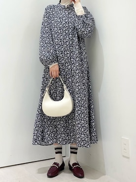 RISA HARADAさん（レディース・165cm）の秋コーディネート