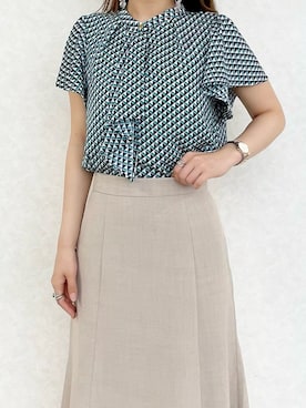 「Te chichi TERRASSE」｜RISA HARADAさん（レディース・165cm）の夏コーディネート