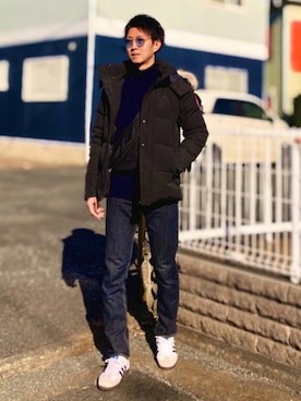 gomiさん（メンズ・176cm）の冬コーディネート