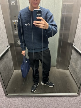 「Gramicci（グラミチ）のアイテム」を使った、T.O. さん（メンズ・181cm）の秋コーディネート