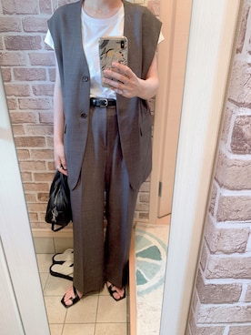 azuuuさん（レディース・160cm）の夏コーディネート