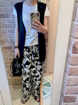 azuuuさん（レディース・160cm）の夏コーディネート