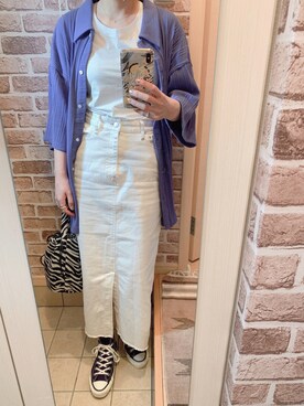 azuuuさん（レディース・160cm）の夏コーディネート