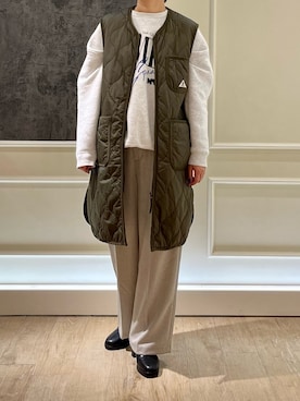 Hayashida さん(レディース・162cm)の秋コーディネート